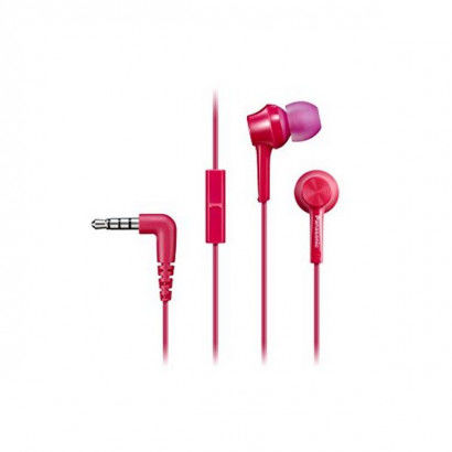 Headphones with Microphone Panasonic RP-TCM105E in-ear Pink