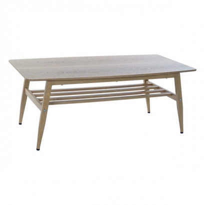 Side Table Dekodonia Brown Wood Metal (120 x 60 x 48 cm)