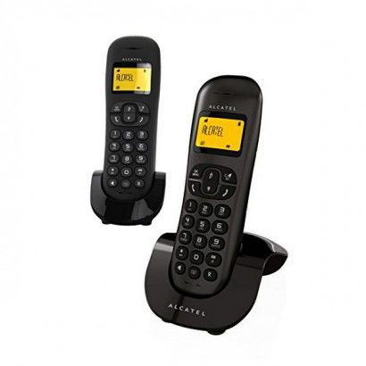 Kabelloses Telefon Alcatel C-250 Duo Schwarz