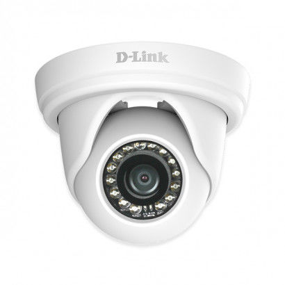 Telecamera IP Esterna D-Link Mini Domo DCS-4802E HD 1080p PoE (H/V/D): 96° / 54° / 108° Zoom 10x Bianco