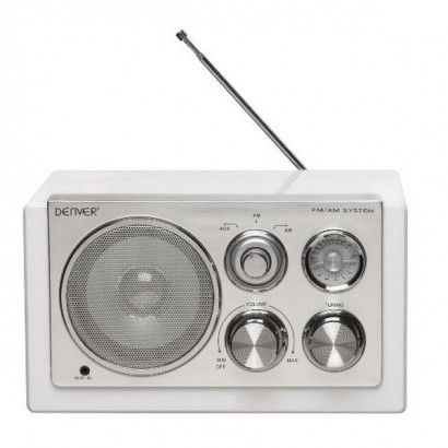 Radio Portátil Denver Electronics TR-61 Blanco