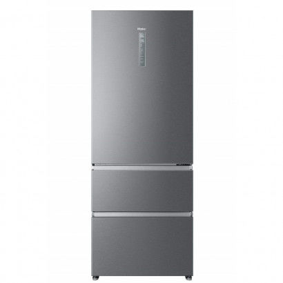 Combined Refrigerator Haier A3FE743CPJ Stainless steel (190,6 x 70 cm)