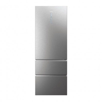 Combined Refrigerator Haier HTW7720ENMP Stainless steel (200 x 70 cm)