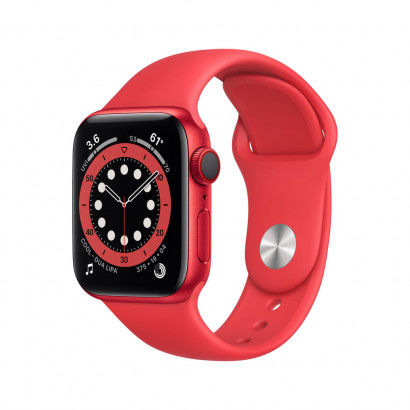 Smartwatch Apple Series 6 Cristal de zafiro watchOS 7 Rojo