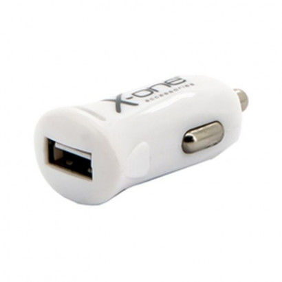 Caricabatterie per Auto ONE 138338 USB Bianco
