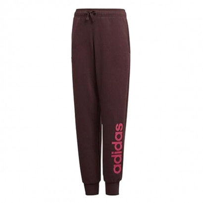 Pantalone di Tuta per Bambini Adidas YG Linear Rosso (Taglia 14-16 Ann EUi - 170 UK)