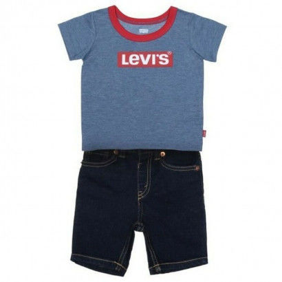 Sports Outfit for Baby Levi's STRETCH DENIM SHORT Blue