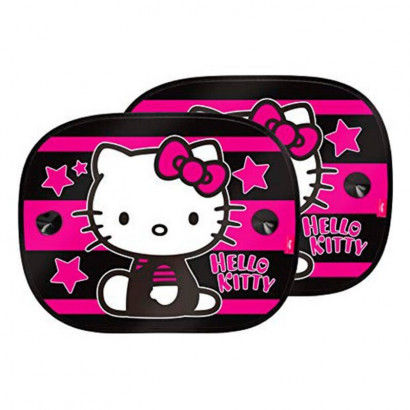 Tendina Laterale per Auto Hello Kitty KIT4051 Per bambini (44 x 36 cm)(2 pcs)