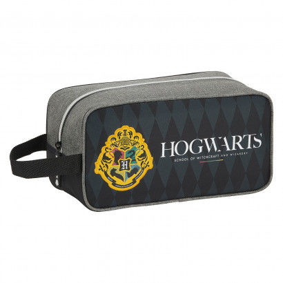 Scarpiera da Viaggio Hogwarts Harry Potter Nero Grigio (29 x 15 x 14 cm)