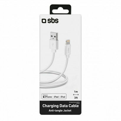 Data / Charger Cable with USB SBS TECABLPOLOLIG89W