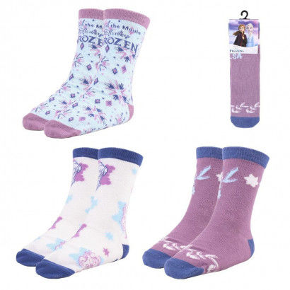 Socks Frozen 3 pairs Multicolour