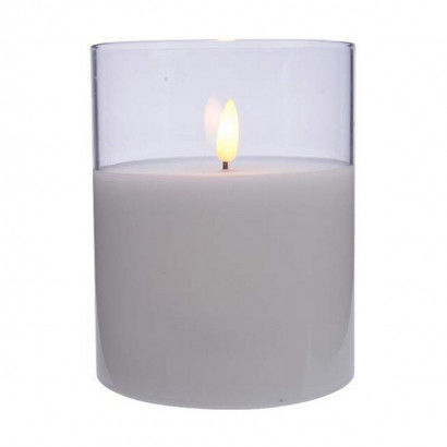 LED Candle Decoris White (Ø 10 x 13 cm) (Ø 10 X 13CM)