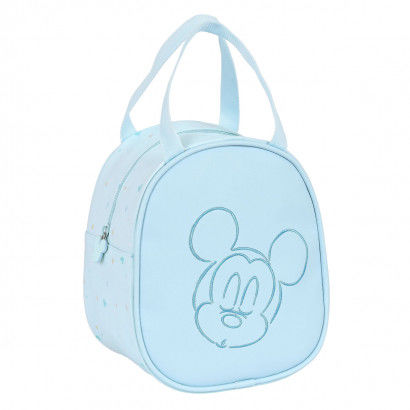Porta-merendas Térmico Mickey Mouse Clubhouse 19 x 22 x 14 cm Azul Claro