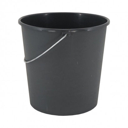 Bucket with Handle SP Berner Black Plastic (12 L)
