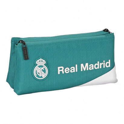 Necessaire per Bambini Real Madrid C.F. Bianco Verde Turchese (22 x 10 x 8 cm)