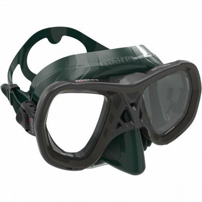 Diving mask Mares Sypder Black One size Dark green