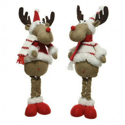 Christmas Reindeer Decoris 12 x 15 x 43 cm Multicolour