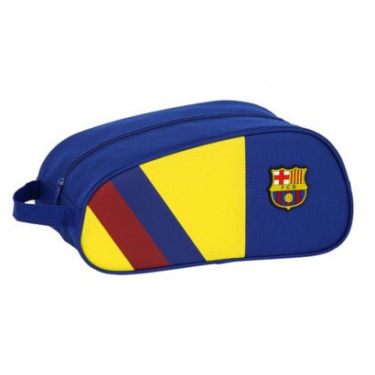 Bolsa para Sapatos de Viagem F.C. Barcelona Azul (34 x 15 x 18 cm)
