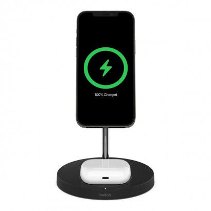 Wireless Charger with Mobile Holder Belkin WIZ010VFBK
