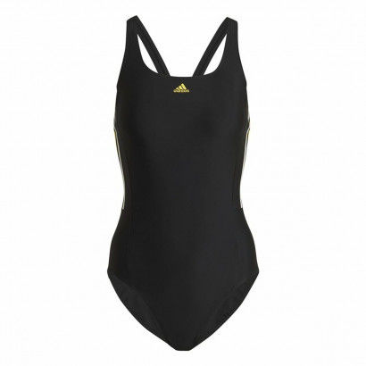 Women’s Bathing Costume Adidas 3S Mid  Black