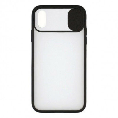 Protection pour téléphone portable iPhone X/XS KSIX Duo Soft Cam Protect Noir