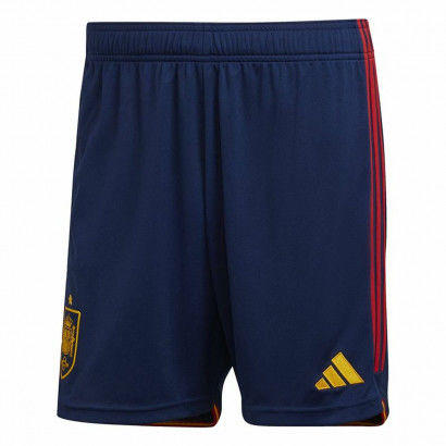 Pantaloni Corti Sportivi da Uomo Adidas Home España 22 Football Blu scuro