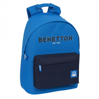 Laptop Backpack Benetton  benetton  Blue (31 x 41 x 16 cm)