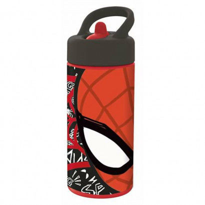 Bottiglia d'acqua Spiderman Great Power Rosso Azzurro (410 ml)
