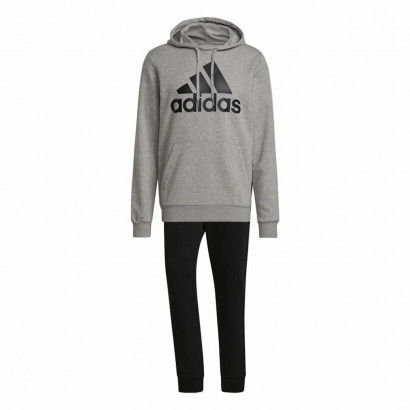 Tracksuit for Adults Adidas Essentials Big Logo Men Dark grey