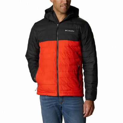 Men's Sports Jacket Columbia  Powder Lite™ Black Orange