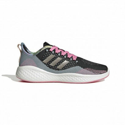 Running Shoes for Adults Adidas Fluidflow Black Grey Lady