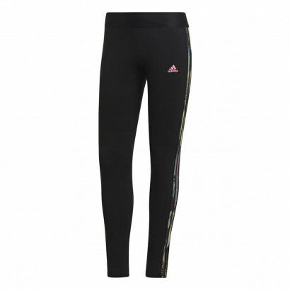 Leggings de Sport pour Femmes Adidas Loungewear Essentials Noir