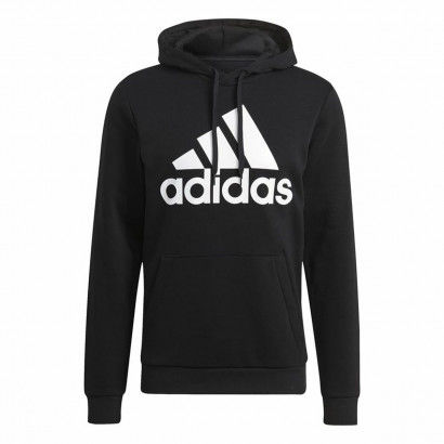 Men’s Hoodie Adidas Essentials Fleece Big Logo Black