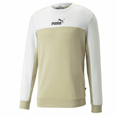 Men’s Sweatshirt without Hood Puma ESS+ Block M