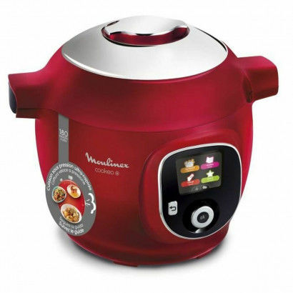 Robot de Cocina Moulinex COOKEO+ 6 L Rojo 6 personas 1600 W
