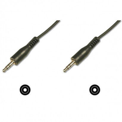 Audio Jack Cable (3.5mm) Digitus CCS 2X0.10/10 M/M Black