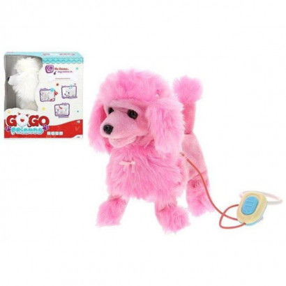 Interactive Dog 44192 Pink White Plastic