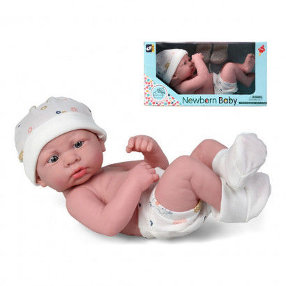 Muñeco Bebé Newborn Blanco (32 x 17 cm)