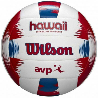 Balón de Voleibol Frisbee Hawaii Wilson WTH80219KIT Blanco (Talla única)
