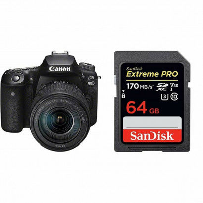 Digitale SLR Kamera Canon 90D + EF-S 18-135mm f/3.5-5.6 IS USM