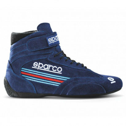 Racing Ankle Boots Sparco Top Navy Blue Size 42