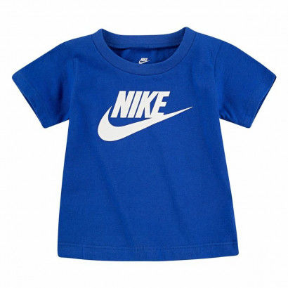 Maglia a Maniche Corte per Bambini Nike Futura SS Azzurro