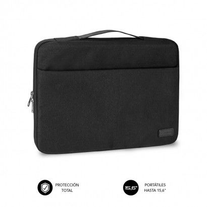Valigetta per Portatile Subblim Funda Ordenador Elegant Laptop Sleeve 15,6" Black Nero