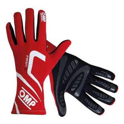 Karting Gloves OMP OMPIB/761A/R/L Red