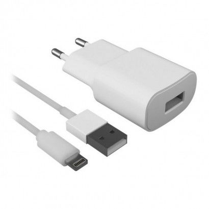 Cargador de Pared +Cable Lightning MFI Contact Apple-compatible 2.1A