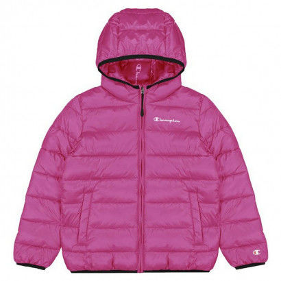 Giacca Sportiva Champion Hooded Jr Rosa