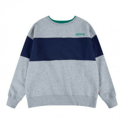 Children’s Sweatshirt Levi's Colorblock Crewneck Light grey