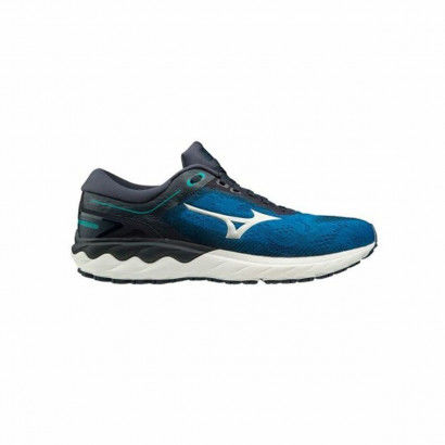 Running Shoes for Adults Mizuno Wave SkyRise Blue Men