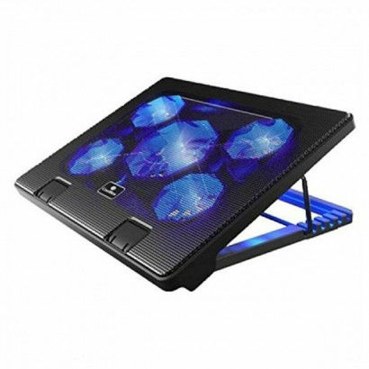 Laptop-Kühlunterlage CoolBox COO-NCP17-5BL 12"-17" Schwarz