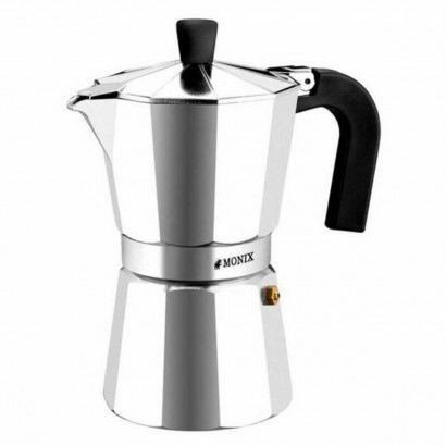 Italian Coffee Pot Monix M620003 Aluminium 3 Cups